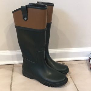 Sperry rain boots sz 6